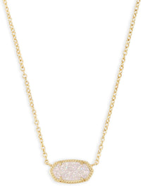 Kendra Scott Elisa Pendant Necklace for Women, Fashion Jewelry, 14k Gold-Plated
