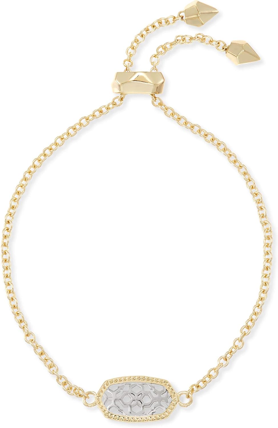 Kendra Scott Elaina Adjustable Chain Bracelet for Women, Fashion Jewelry, Gold-Plated