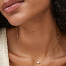 Kendra Scott Mini Elisa 14k Gold-Plated Satellite Short Pendant Necklace, Fashion Jewelry for Women