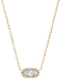 Kendra Scott Elisa Pendant Necklace for Women, Fashion Jewelry, 14k Gold-Plated