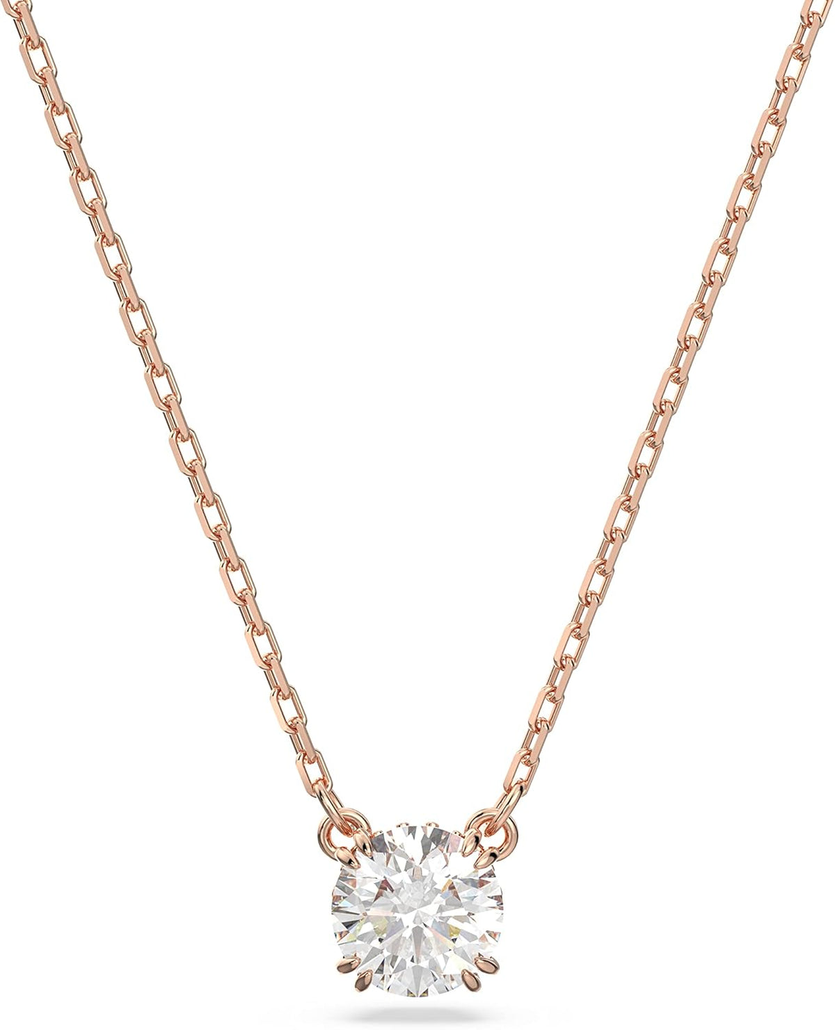 NEW - Rose Gold-Tone with Clear Crystals