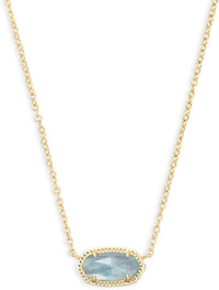 Kendra Scott Elisa Pendant Necklace for Women, Fashion Jewelry, 14k Gold-Plated