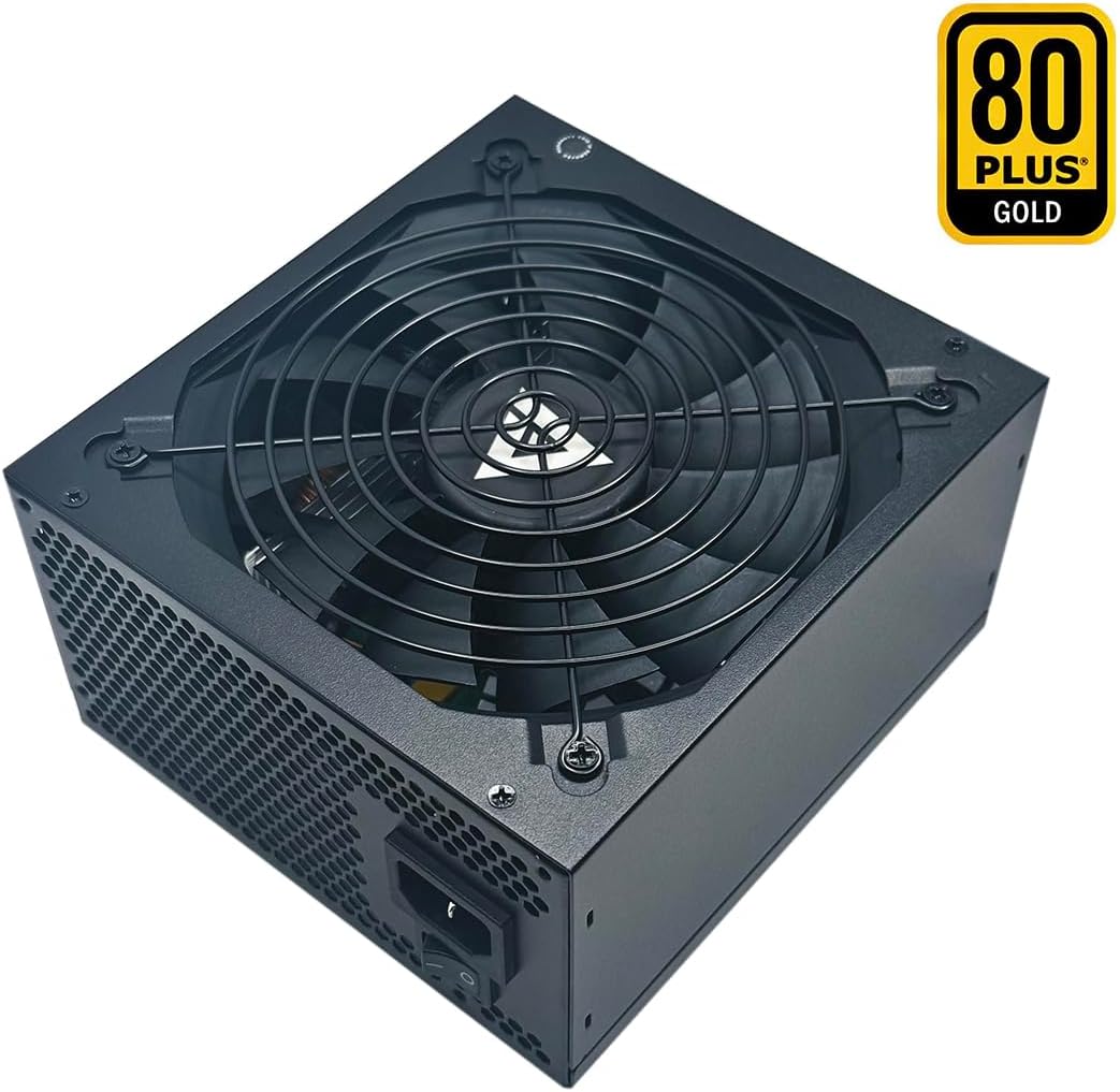 Apevia ATX-PR600W Prestige 600W 80+ Gold Certified, RoHS Compliance, Active PFC ATX Gaming Power Supply