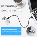 ehomful HD 1080P Cat Camera Collar with Video Record Wireless Mini Sport cam,Small Action Cameras,Body Camera for Pet Supplies/Stuff,Outdoor/Inoor Birthday Gift No WiFi