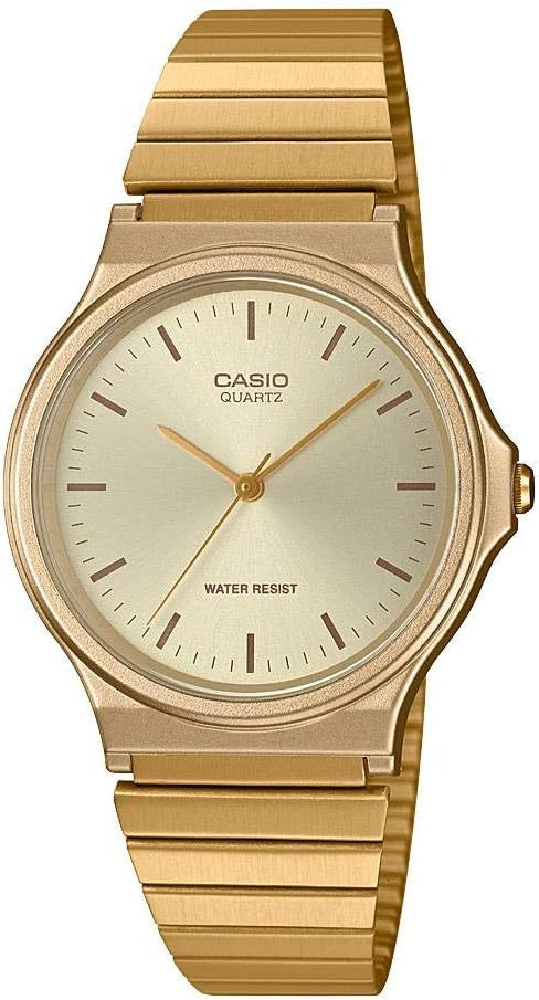 Casio MQ24 Series | Quartz Analog Watch for Men | Water Resistant | Resin Case | Resin Band | Resin Glass | Three Hand Analog (HR, Min, SEC) | Classic Design | 3 Year Battery