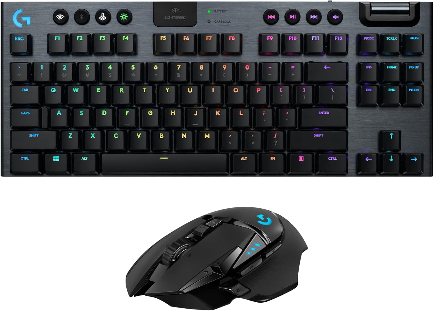 Logitech G502 HERO High Performance Wired Gaming Mouse, HERO 25K Sensor, 25,600 DPI, RGB, Adjustable Weights, 11 Programmable Buttons, On-Board Memory, PC / Mac