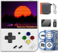 Miyoo Mini Plus OnionOS Handheld Game Console 3.5-inch 640*480 Screen 3000mAh Miyoo-mini+ with Portable Case Retro Gray