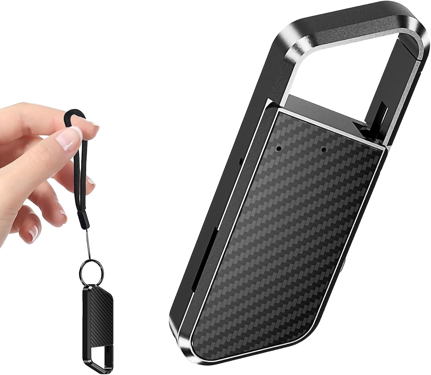 Voice Recorder with Playback | 64GB Digital Audio Recorder | HD Noise Cancelling Recorder Device | 1600H Voice Activated Recording for Classes/Meetings