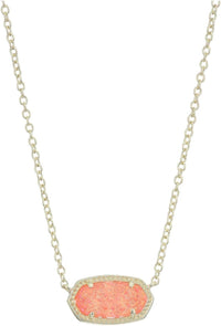 Kendra Scott Elisa Pendant Necklace for Women, Fashion Jewelry, 14k Gold-Plated