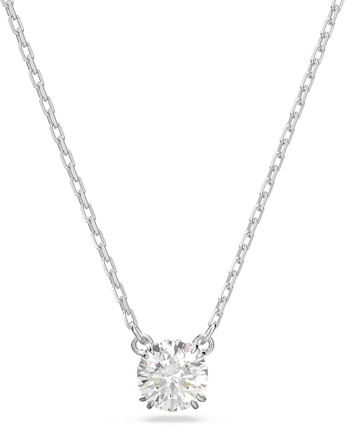 NEW - Rhodium with Clear Crystals