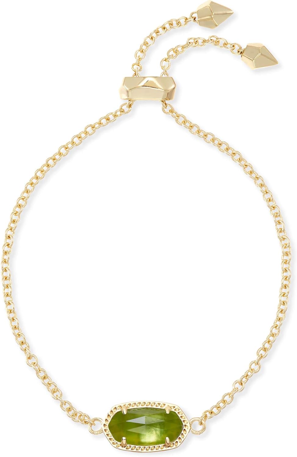 Kendra Scott Elaina Adjustable Chain Bracelet for Women, Fashion Jewelry, Gold-Plated