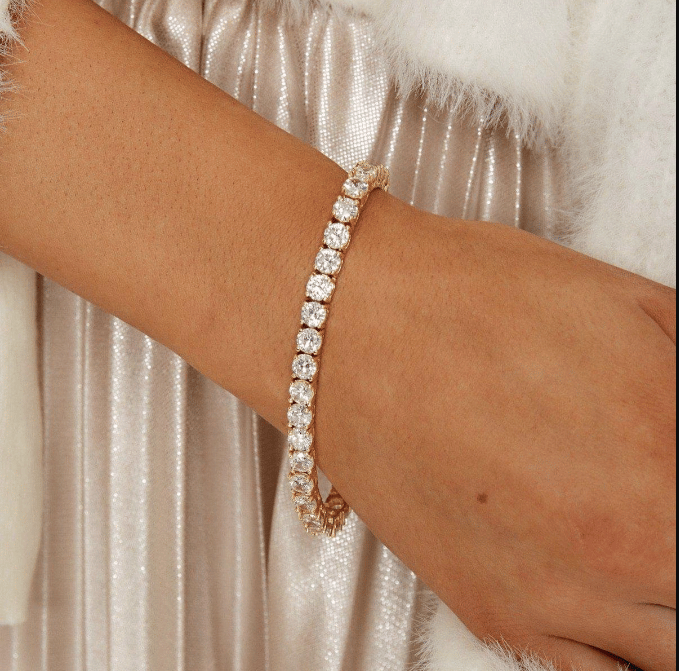 Sparkling Zircon Bracelet