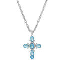 Chromatic Colorful Cross Necklace