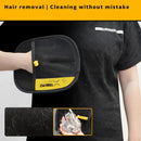 Reusable Electrostatic Pet Hair Removal Gloves – Double-Sided Grooming Mitt for Cats & Dogs | Gentle Deshedding Glove for Furniture, Clothes, Car, Carpet & Bedding (No Battery Needed)