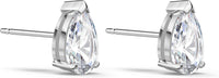 Swarovski Attract Pear Jewelry Collection, Rhodium Finish, Clear Crystals