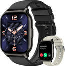 Smart Watch for Women Fitness Tracker: Gold Smart Watches for Women Digital Mens watches Make/Answer Call Waterproof Running Smartwatch Android Phone iPhone Samsung Compatible Heart Rate Monitor