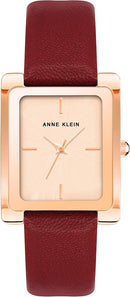 Anne Klein Women's Leather Strap Watch