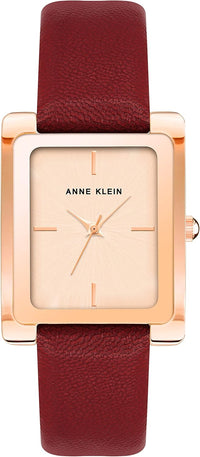 Anne Klein Women's Leather Strap Watch