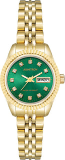 Armitron Women's Genuine Crystal Accented Bracelet Watch, 75-2475