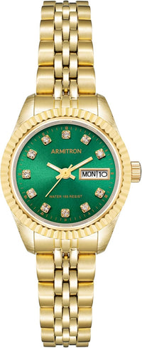 Armitron Women's Genuine Crystal Accented Bracelet Watch, 75-2475