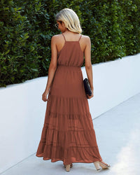PRETTYGARDEN Sundress for Women 2025 Summer Spaghetti Strap Sleeveless High Waist Beach Long Maxi Dresses