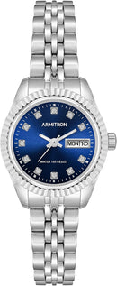 Armitron Women's Genuine Crystal Accented Bracelet Watch, 75-2475