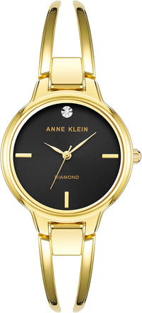 Anne Klein Women's Genuine Diamond Dial Bangle Watch