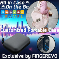 Miyoo Mini Plus OnionOS Handheld Game Console 3.5-inch 640*480 Screen 3000mAh Miyoo-mini+ with Portable Case Retro Gray