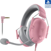 Razer BlackShark V2 X PlayStation Gaming Headset: 50mm Drivers - Cardioid Mic - Lightweight - Comfortable, Noise Isolating Earcups - for PS5, Xbox Series X, PC, Switch via 3.5 mm Audio Jack - Black