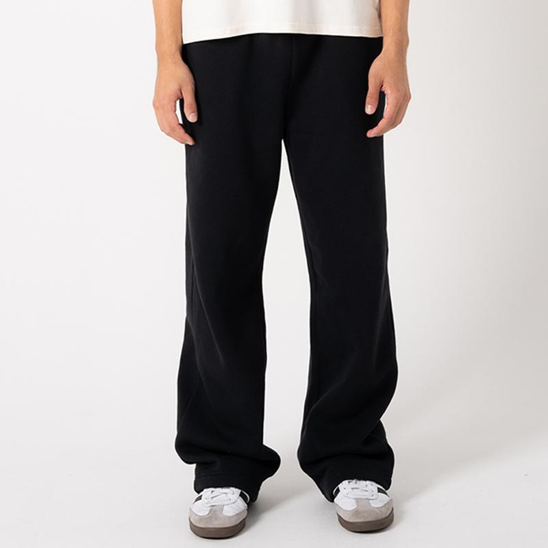 350 GSM 'Black' Fleece Sweatpants