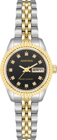 Armitron Women's Genuine Crystal Accented Bracelet Watch, 75-2475