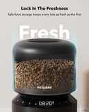 PETLIBRO Automatic Cat Feeder, Automatic Dog Food Dispenser with Freshness Preservation, Timed Pet Feeders for Dry Food, Up to 50 Portions 6 Meals Per Day, Granary Black