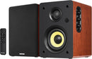 SW208 3" Active Bluetooth 5.0 Bookshelf Speakers – 60W Carbon Fiber Speaker Unit - Built-in 24bit DAC Dynamic 3D Surround Sound 2.0 Computer PC Monitor Gaming (Pair, White)