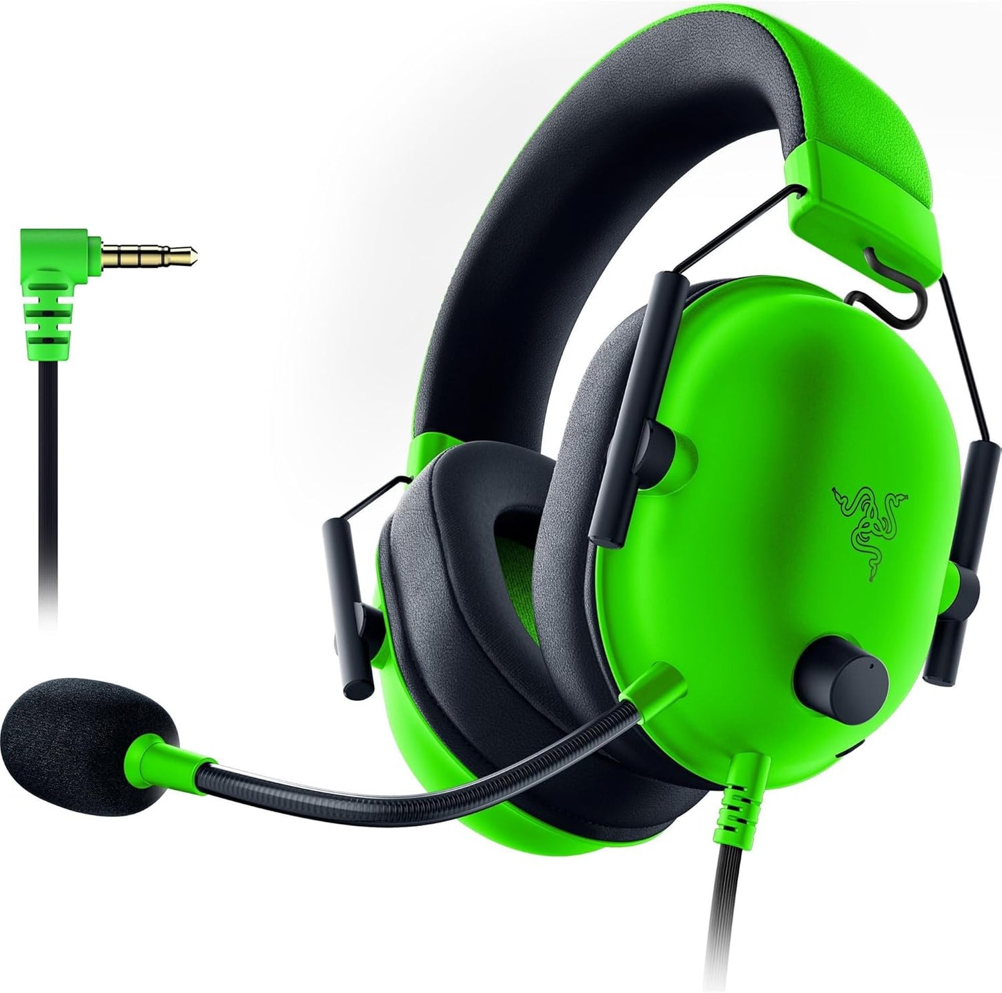 Razer BlackShark V2 X PlayStation Gaming Headset: 50mm Drivers - Cardioid Mic - Lightweight - Comfortable, Noise Isolating Earcups - for PS5, Xbox Series X, PC, Switch via 3.5 mm Audio Jack - Black