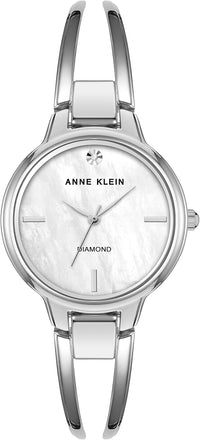 Anne Klein Women's Genuine Diamond Dial Bangle Watch