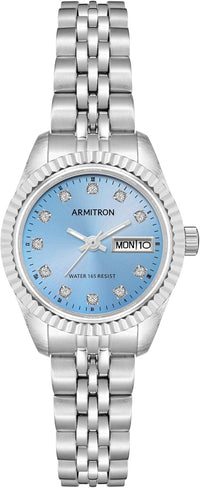 Armitron Women's Genuine Crystal Accented Bracelet Watch, 75-2475