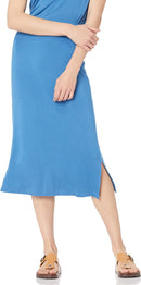 Amazon Essentials Women's Pull-On Knit Midi Skirt (Available in Plus Size)