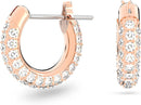 Swarovski Stone Crystal Pierced Hoop Earring Jewelry Collection
