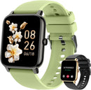 Smart Watch for Women Fitness Tracker: Gold Smart Watches for Women Digital Mens watches Make/Answer Call Waterproof Running Smartwatch Android Phone iPhone Samsung Compatible Heart Rate Monitor