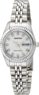Armitron Women's Genuine Crystal Accented Bracelet Watch, 75-2475