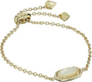 Kendra Scott Elaina Adjustable Chain Bracelet for Women, Fashion Jewelry, Gold-Plated