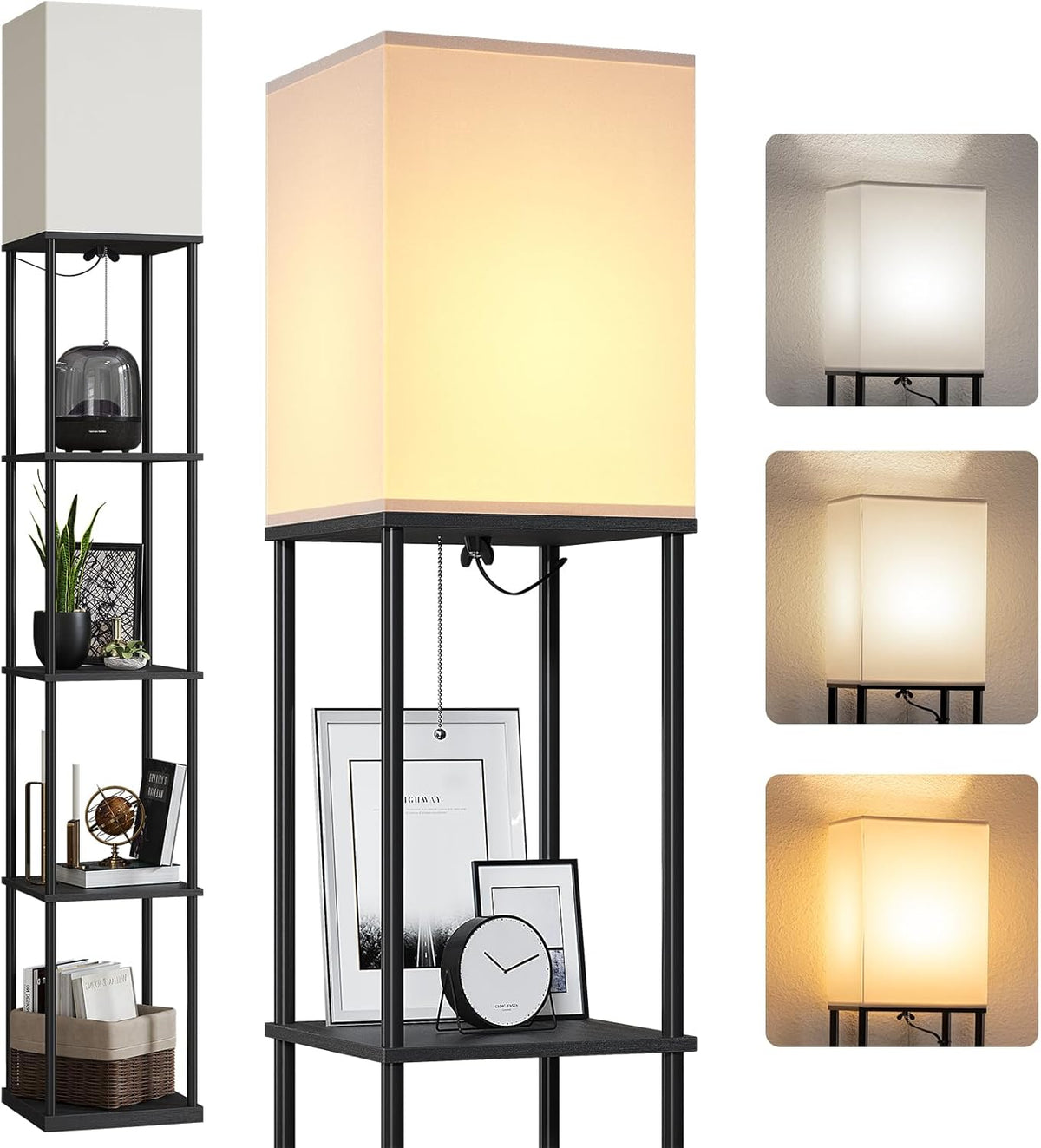 Black 5-Tier