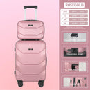 HOt 2025 multifunctional two-piece suitcase, YOUGGELl suitcasea must-have for going out, carry-on suitcase 20 inch+ 13inch /360° universal wheels, cup holder suitcase, chargingport suitcase unisex /business trip / travel /school must-have #outdoorfun