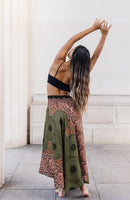 Long Skirts for Women Maxi Boho Skirt Floral Print