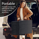 4 Feet Foldable Table Adjustable Height with Built in Handle, Steel Legs | Heavy Duty Portable | Perfect for Party, Dining, Wedding, Events, Picnic Indoor, Outdoor, Camping, Utility, Folding