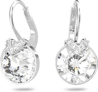 Swarovski Bella V Crystal Earrings, Grey, Yellow, Clear, Rose Color Crystals, Part of the Swarovski Bella V Collection