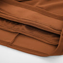 Kate Kasin Wear to Work Pencil Skirts for Women Elastic High Waist Wrap Front Knee Length Bodycon Skirt Tummy Control