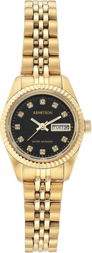 Armitron Women's Genuine Crystal Accented Bracelet Watch, 75-2475