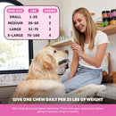 Dog Multivitamin - 10 in 1 Dog Vitamins for Health & Heart - Omega Fish Oil, Glucosamine & Probiotics - Dog Vitamins and Supplements for Skin and Coat (Chicken 180 ct)