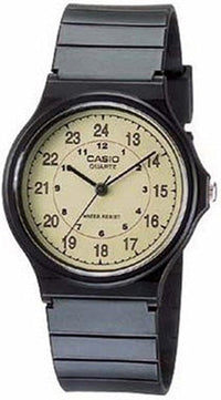Casio MQ24 Series | Quartz Analog Watch for Men | Water Resistant | Resin Case | Resin Band | Resin Glass | Three Hand Analog (HR, Min, SEC) | Classic Design | 3 Year Battery